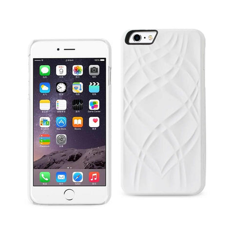 Reiko Iphone 6 Plus/ 6s Plus Hidden Mirror Wallet Case With Kickstand Function In White