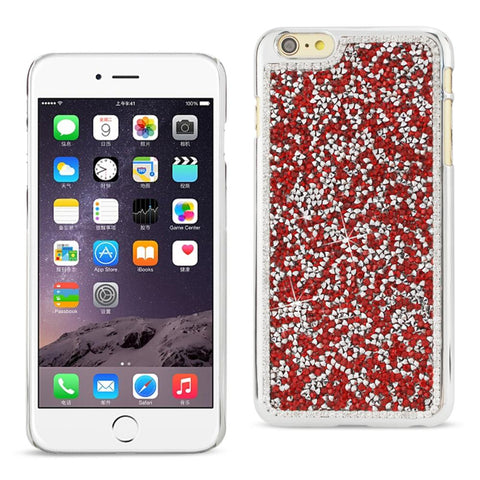 Reiko Iphone 6 Plus/ 6s Plus Jewelry Bling Rhinestone Case In Red