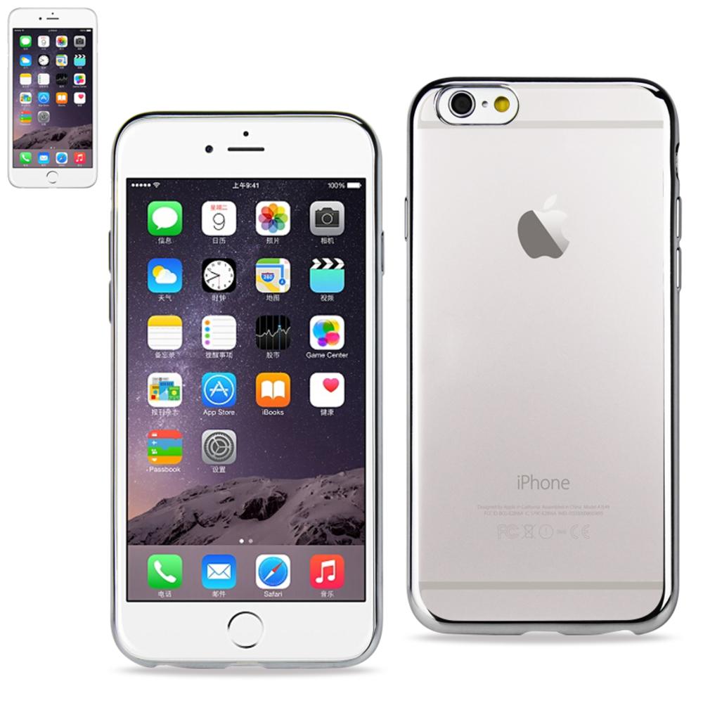 Reiko Iphone 6s Plus/ 6 Plus Frame Case With Clear Back In Silver