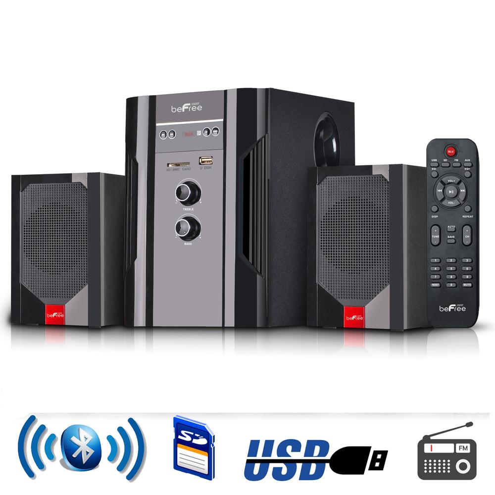 Befree Sound 2.1 Channel Surround Sound Bluetooth Speaker System