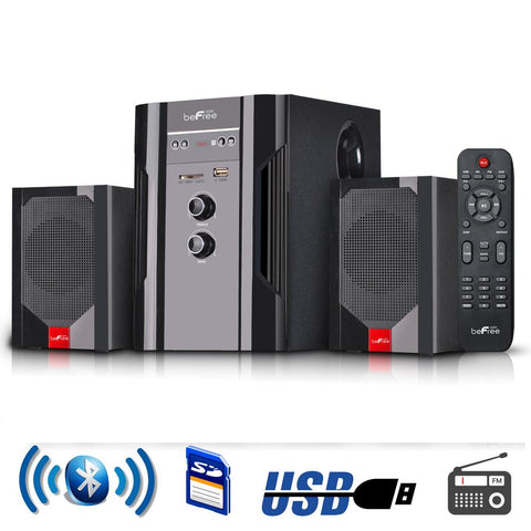 Befree Sound 2.1 Channel Surround Sound Bluetooth Speaker System