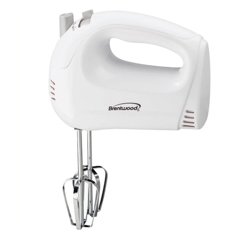 Brentwood 5-speed Hand Mixer (white)