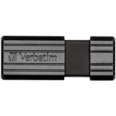 Verbatim 32GB Pinstripe USB Flash Drive - Black