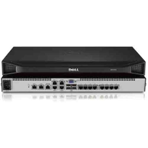 Dell Analog Kvm Switch Dav2108 - Taa Compliant - 8 Computer(s) - 1 Local User(s) - 1600 X 1200network (rj-45)usbvga - Rack-mountable