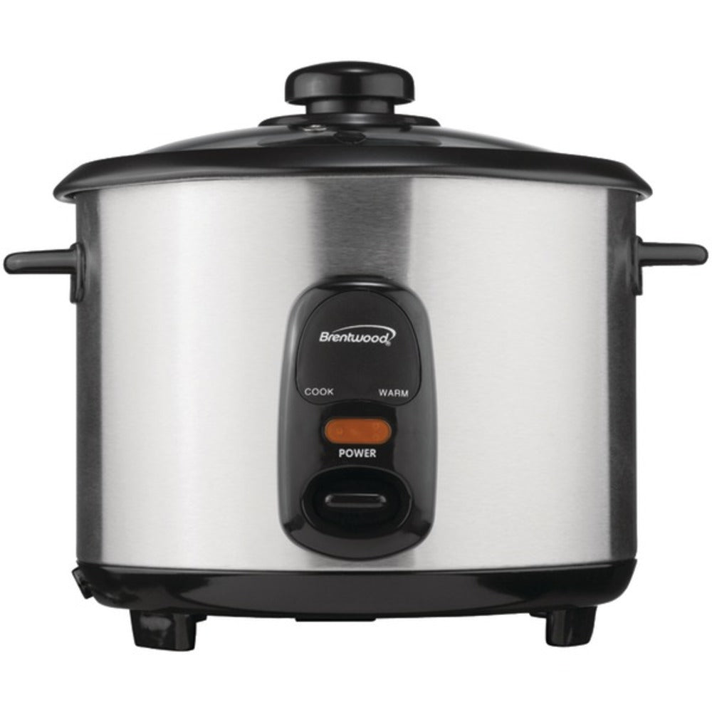 Brentwood Appliances Ts-10 5-cup Stainless Steel Rice Cooker