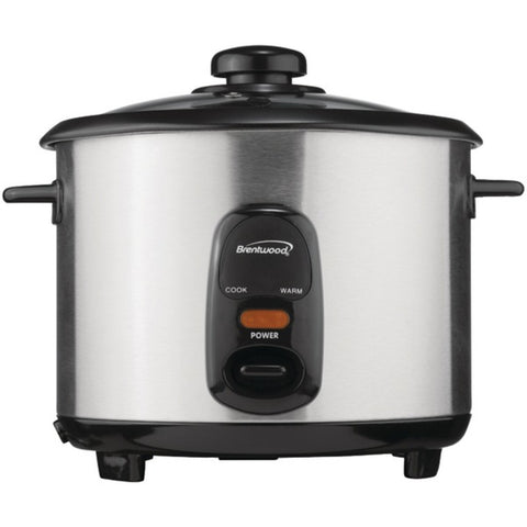 Brentwood Appliances Ts-10 5-cup Stainless Steel Rice Cooker