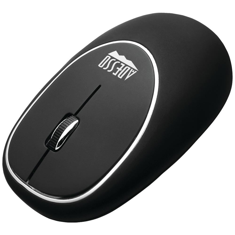 Adesso Imouse E60b Imouse E60 Wireless Antistress Gel Mouse (black)