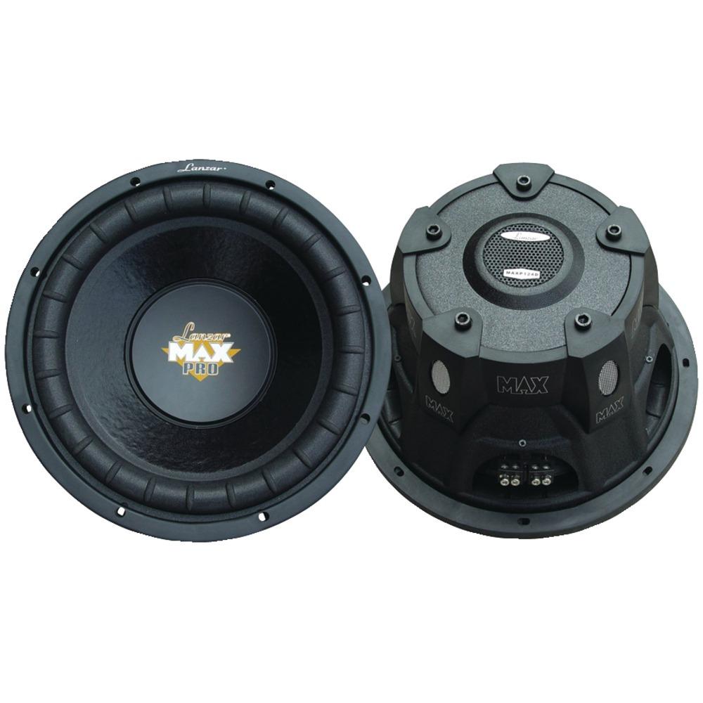 Lanzar Maxpro Series Small 4ohm Dual Subwoofer (12&amp;quot;&#44; 1&#44;600 Watts) Lanmaxp124d