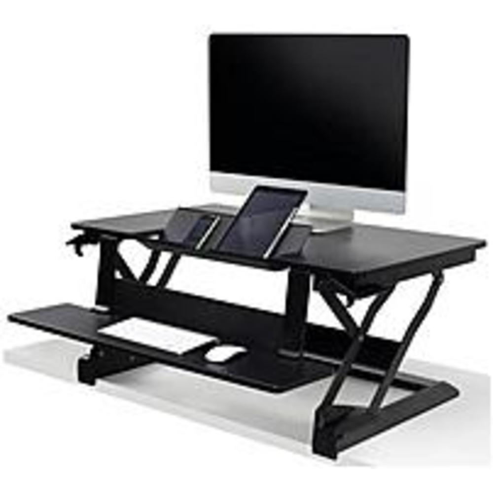 Ergotron 33-444-921 Workfit-tle Sit-stand Desktop Workstation - Black