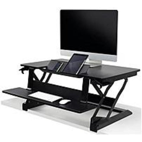 Ergotron 33-444-921 Workfit-tle Sit-stand Desktop Workstation - Black