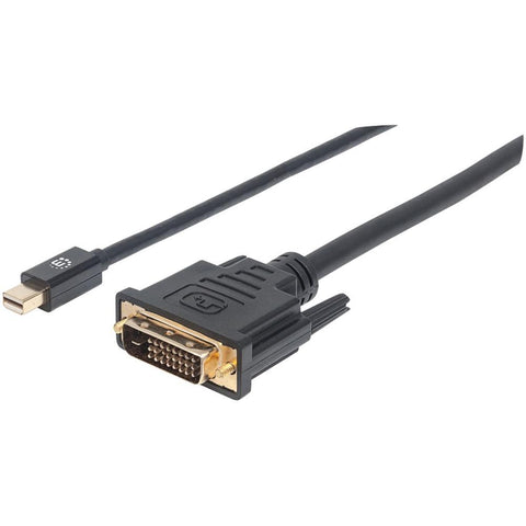Manhattan Mini DisplayPort 1.2a to DVI-D Cable - 6 ft