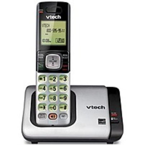 Vtech Cs6719 Cordless Phone System With Call Waiting, Caller Id - Black, Silver
