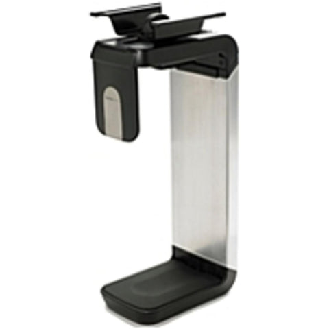 Humanscale Cpu600 Sor4962cp Adjustable Undermount Cpu Holder - Black/silver