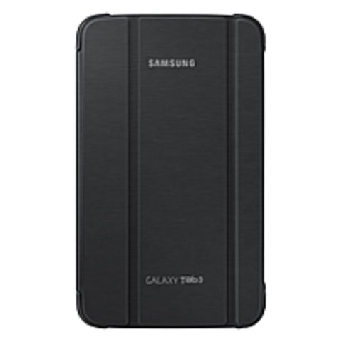 Samsung Carrying Case (book Fold) For 8 Tablet - Black - Synthetic Leather - 8.3 Height X 5 Width X 0.4 Depth