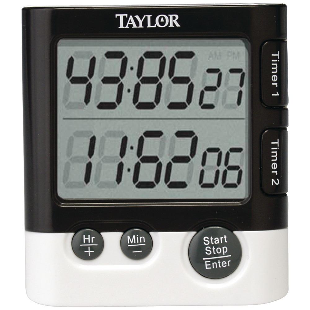 Taylor Dual Event Digital Timer And Clock Tap5828