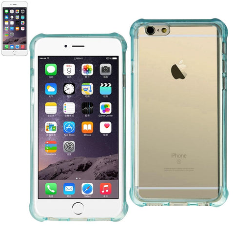 Reiko Iphone 6s Plus/ 6 Plus Clear Bumper Case With Air Cushion Protection In Clear Navy