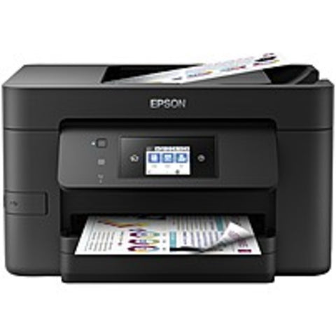Epson Workforce Pro Wf-4720 Inkjet Multifunction Printer - Color - Copier/fax/printer/scanner - 4800 X 1200 Dpi Print - Automatic Duplex Print - 1200 Dpi Optical Scan - 250 Sheets Input - Fast Ethernet - Wireless Lan - Apple Airprint