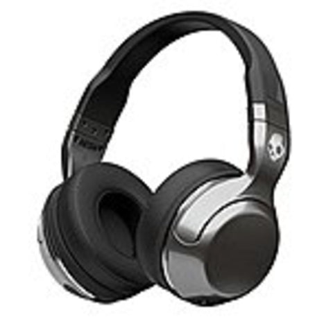 Skullcandy Hesh 2 Headset - Stereo - Silver, Black - Mini-phone - Wired/wireless - Bluetooth - 35 Ohm - 20 Hz - 20 Khz - Over-the-head - Binaural - Circumaural