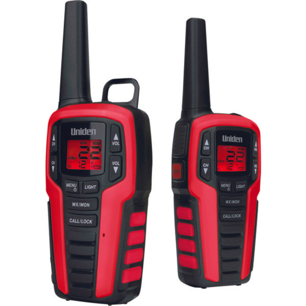 Uniden Sx327-2ck 32-mile 2-way Frs/gmrs Radios (no Headsets)