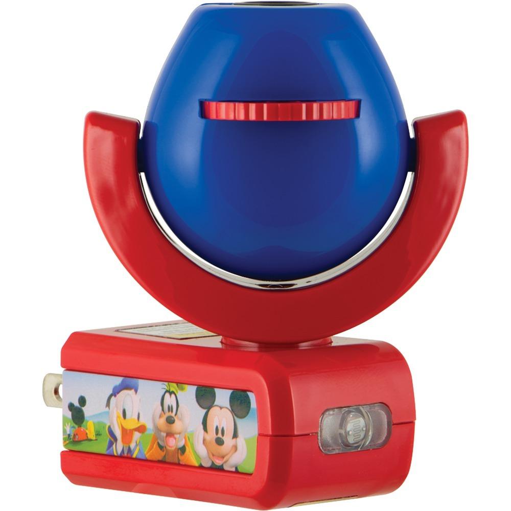Disney Led Projectables Mickey Mouse Plug-in Night Light Jas11739