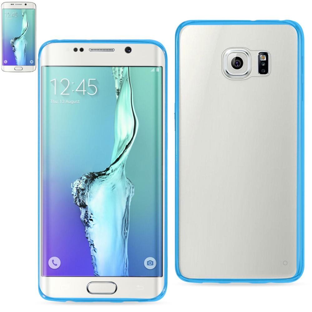 Reiko Samsung Galaxy S6 Edge Plus Clear Back Frame Bumper Case In Navy