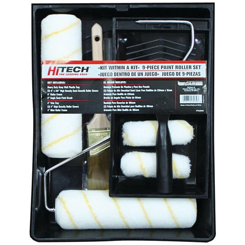 Hitech Pt03939 9-piece Paint Tray Kit With Deep Well