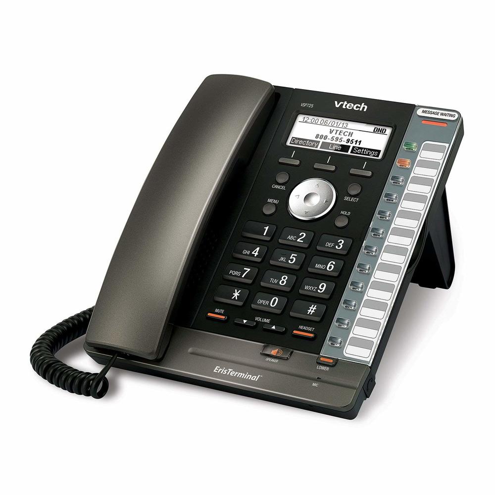 Vtech Eristerminal Vq9738 Vsp725 Dect 6.0 Wireless Voip Phone - Sip - Desktop, Wall Mountable