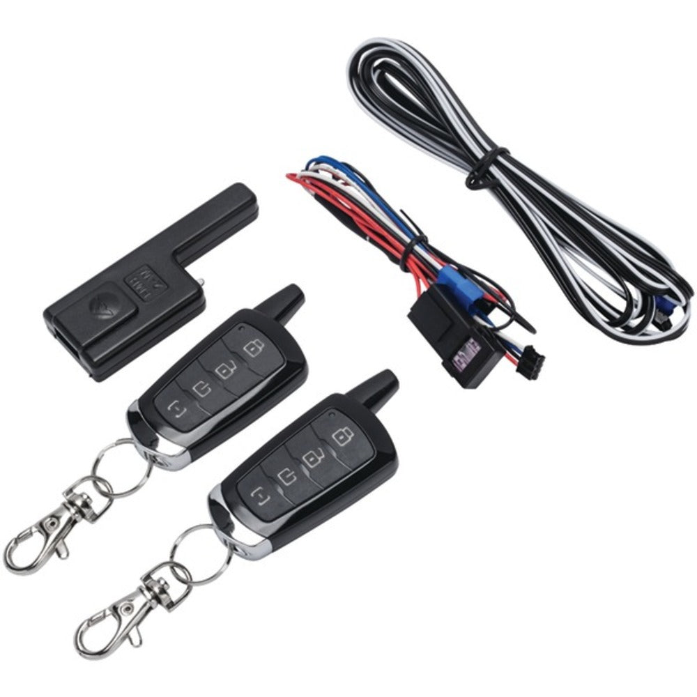 Crimestopper Rfall641w Fm Rf Add-on Kit With Two 4-button Remotes (1 Way)