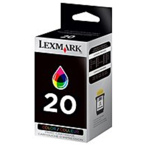 Lexmark 15m0120  No. 20 Standard Yield High Resolution Ink Cartridge For Z715, Z42, Z51, Z43 Printers - 275 Pages