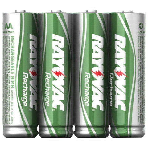 Rayovac Ready-to-use Rechargeable Nimh Batteries (aa; 1&#44;350mah; 4 Pk) Rvcld7154opb
