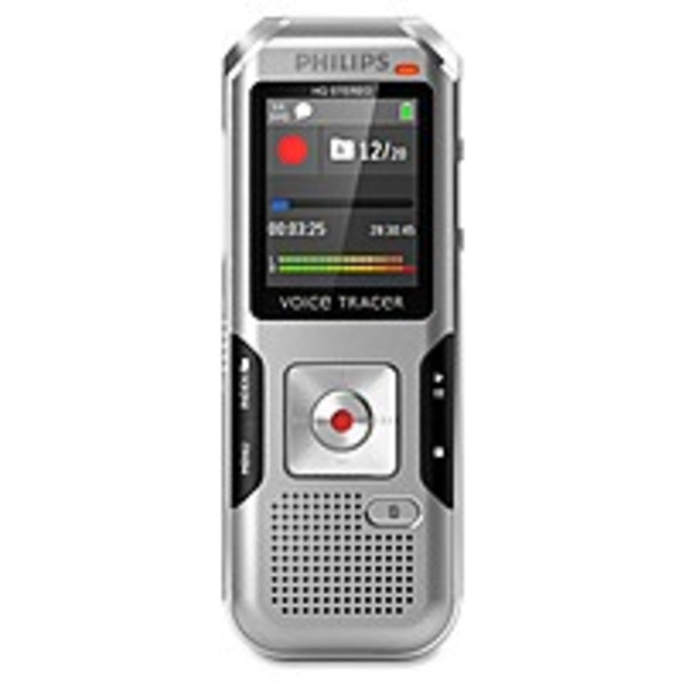 Philips Voice Tracer Audio Recorder - 8 Gbmicrosd Supported - 1.8 Lcd - Mp3, Wav, Wma - Headphone - 2280 Hourspeacerecording Time - Portable