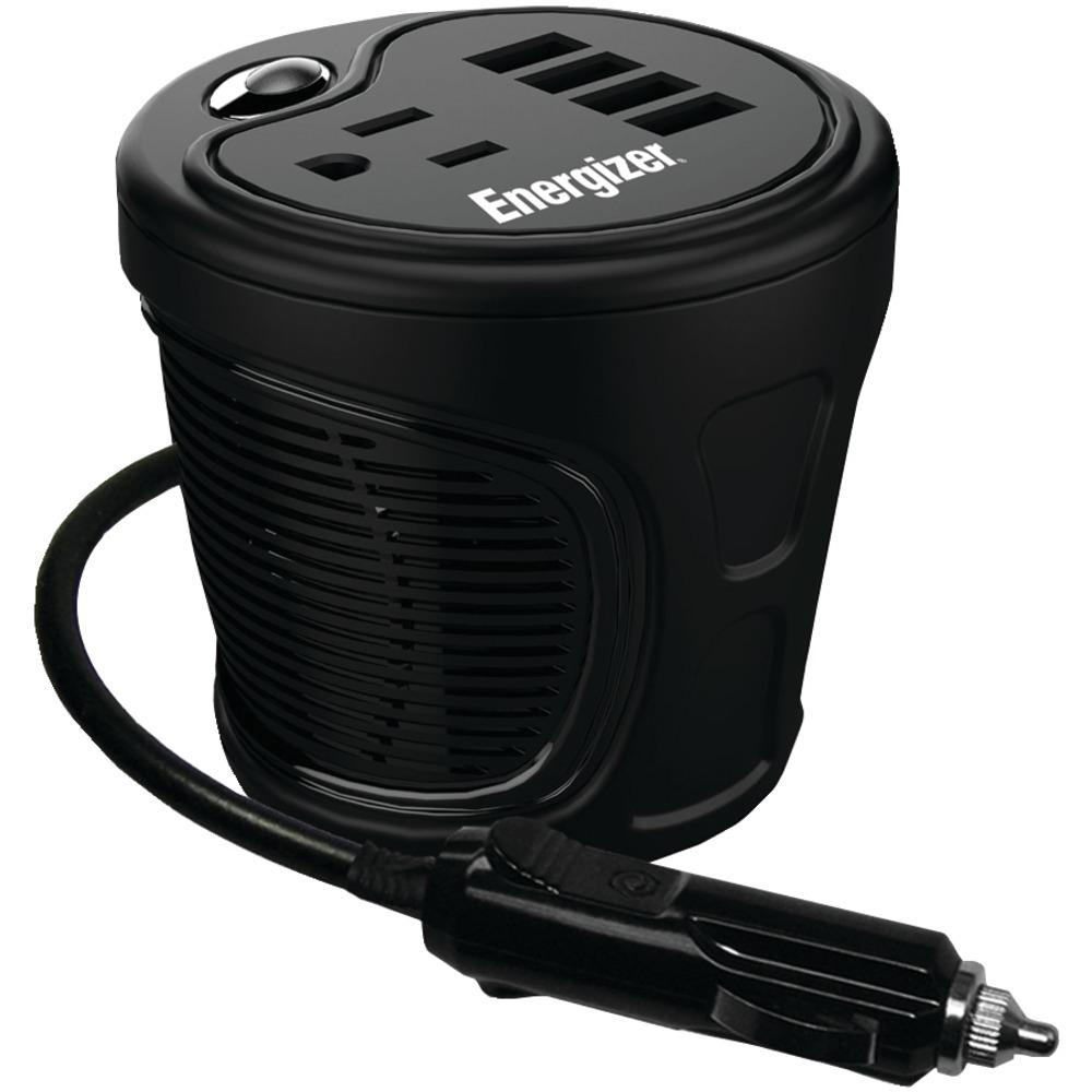 Energizer En180 12-volt Cup-holder Power Inverter (180 Watts)