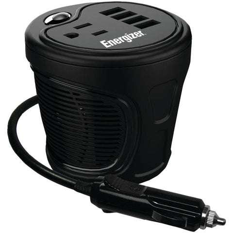 Energizer En180 12-volt Cup-holder Power Inverter (180 Watts)