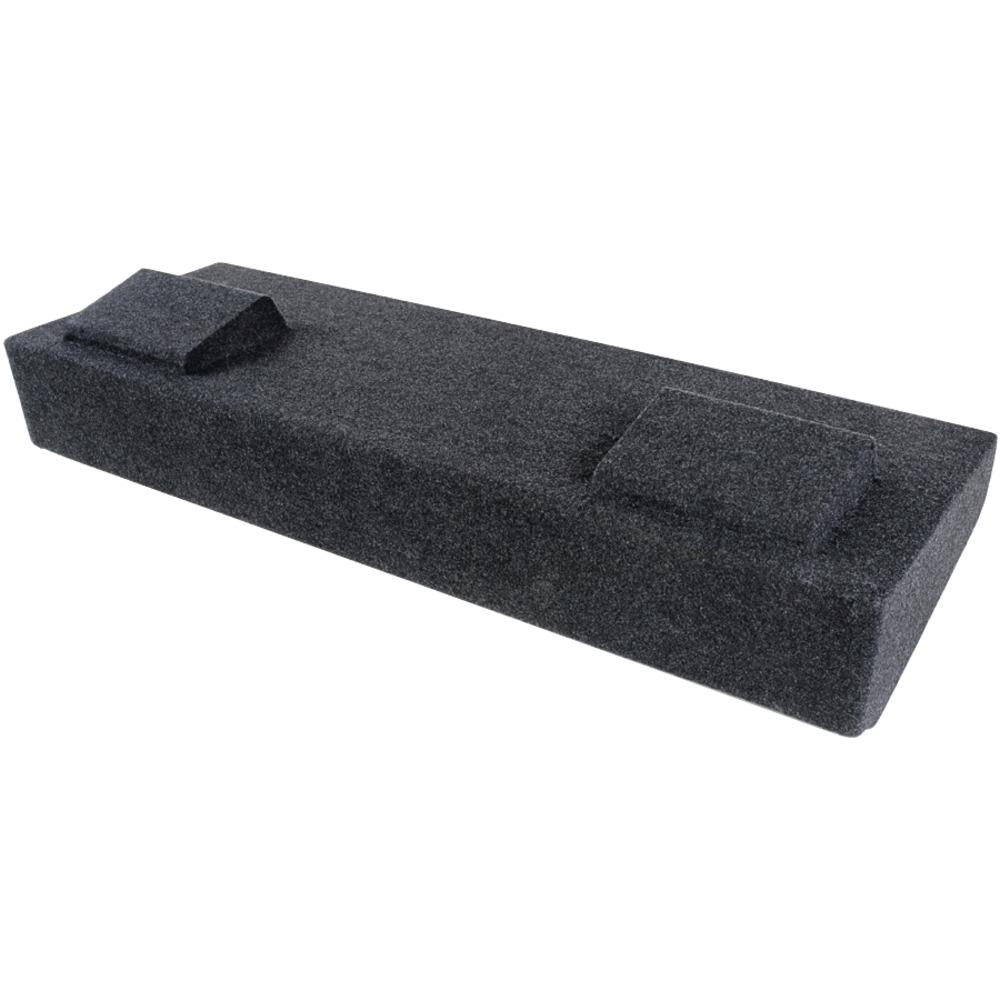 Atrend A182-10cp Bbox Series Subwoofer Box For Gm Vehicles (10 Dual Downfire, Gm Crew Cab)