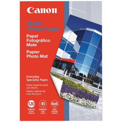 Canon Matte Photo Paper (4&amp;quot; X 6&amp;quot;; 120 Pk) Cnd7981a014
