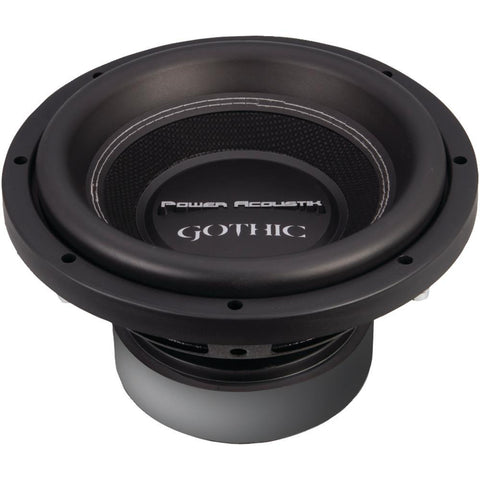 Power Acoustik Gw3-10 Gothic Series 2ohm Dual Voice-coil Subwoofer (10, 2,200 Watts)