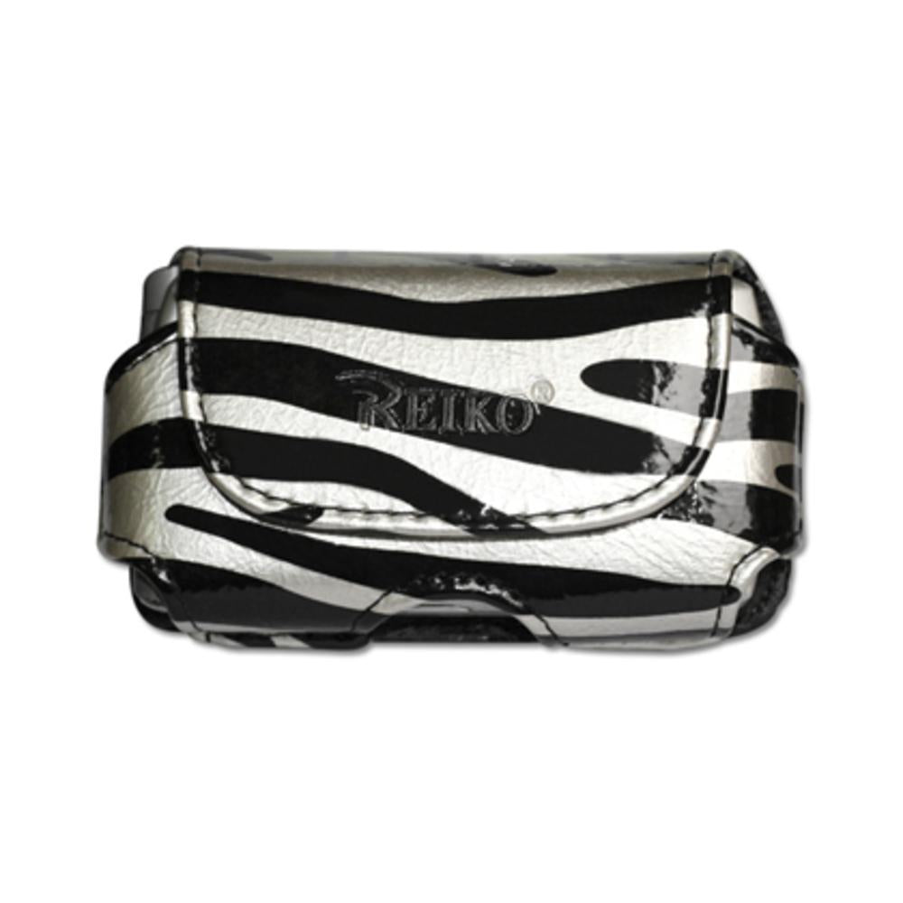 Horizontal Pouch Hp106a Motolora V3 Zebra 02 4x0.5x2.1 Inches
