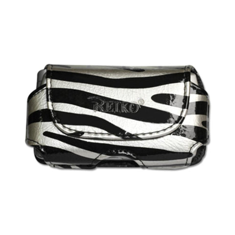 Horizontal Pouch Hp106a Motolora V3 Zebra 02 4x0.5x2.1 Inches