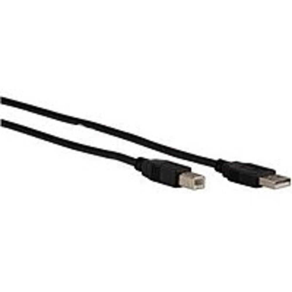 V7 V7-usb2ab-20in Usb Cable - Type A Male To Type B  Male - Male - Black - 1.7 Feet