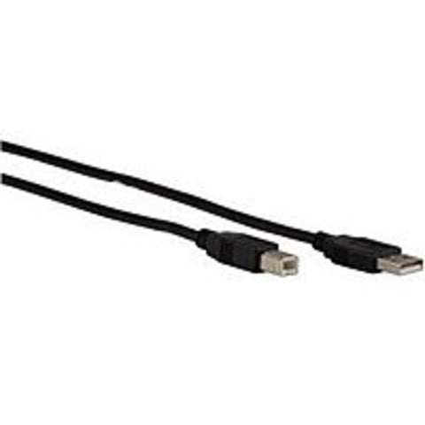 V7 V7-usb2ab-20in Usb Cable - Type A Male To Type B  Male - Male - Black - 1.7 Feet