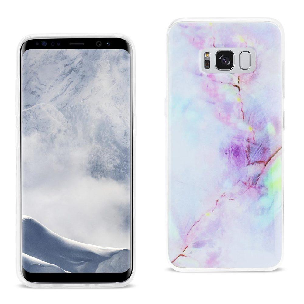 Reiko Samsung Galaxy S8 Edge/ S8 Plus Opal Iphone Cover In Purple