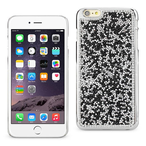 Reiko Iphone 6s Plus Jewelry Bling Rhinestone Case In Black