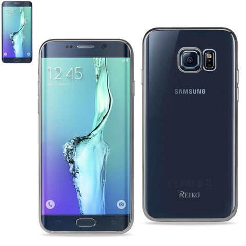 Reiko Samsung Galaxy S6 Edge Plus Frame Case In Shiny Silver