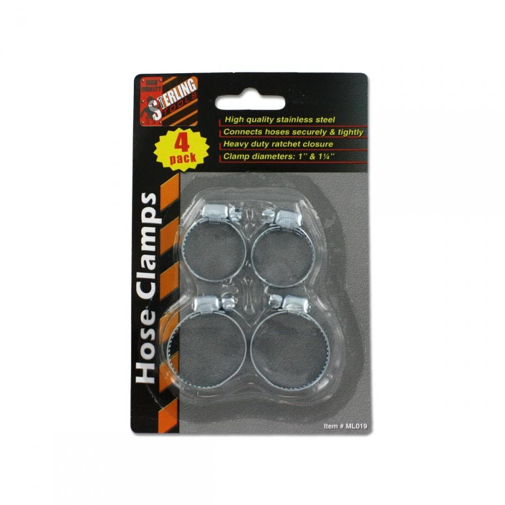 4 Pack Hose Clamps Ml019