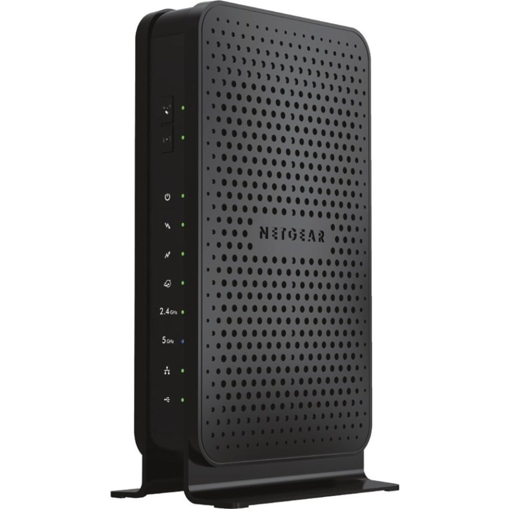 Netgear C3700 Ieee 802.11n Cable Modem/wireless Router - 2.40 Ghz Ism Band - 5 Ghz Unii Band - 300 Mbps Wireless Speed - 2 X Network Port - Usb - Gigabit Ethernet Desktop