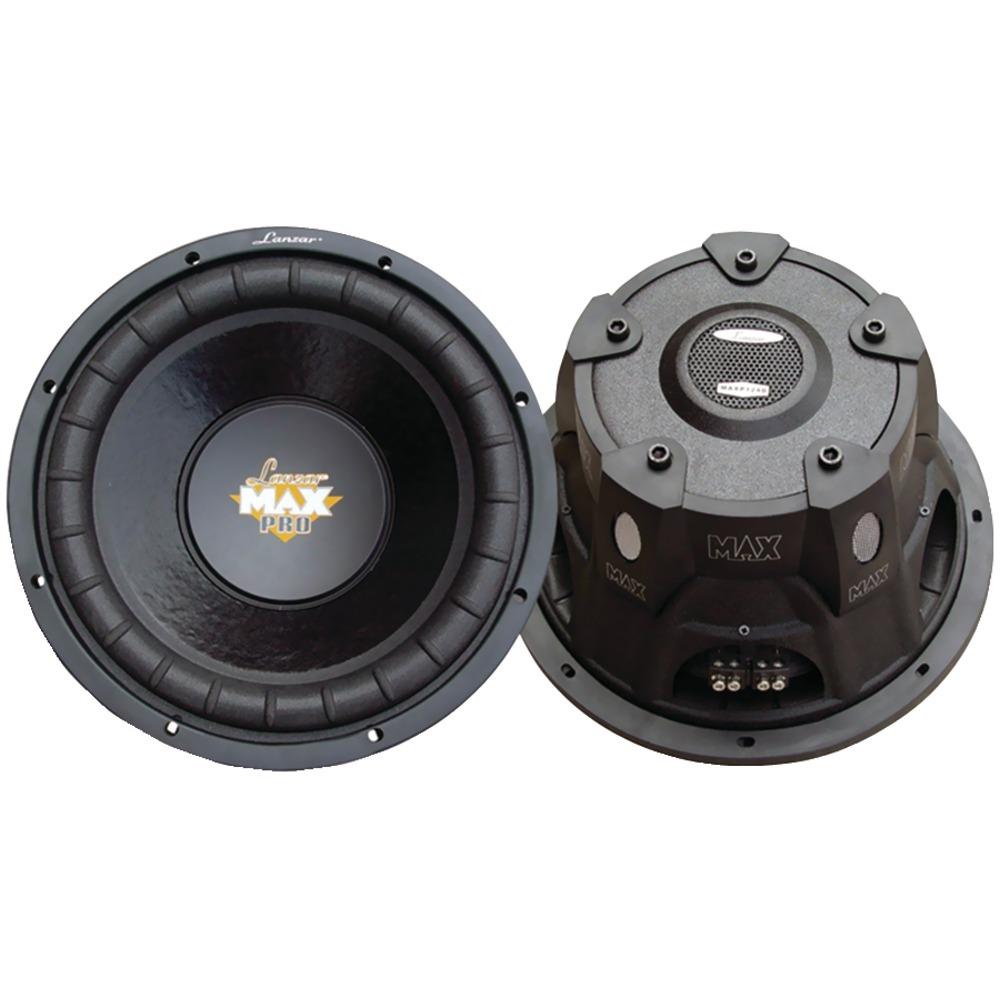 Lanzar Maxp154d Maxpro Series Small 4ohm Dual Subwoofer (15, 2,000 Watts)