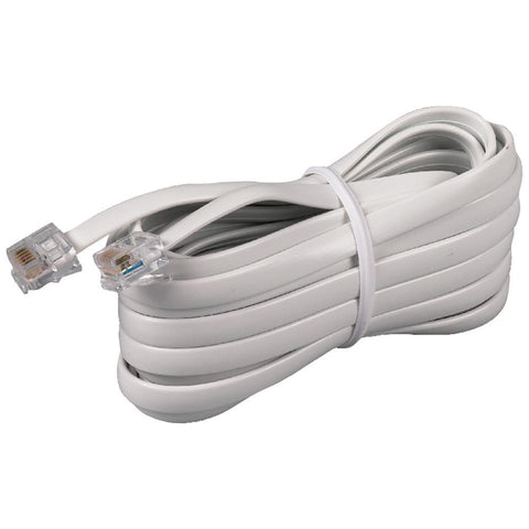 Rca White Phone Line Cord (15ft) Rcatp231whr