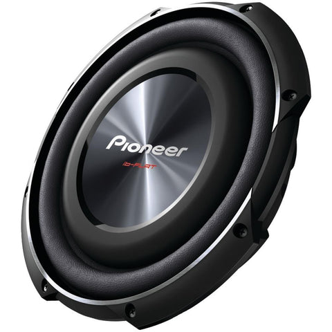 Pioneer 10&amp;quot; 1&#44;200-watt Shallow-mount Subwoofer With Single 4ohm Voice Coil Piotssw2502s4