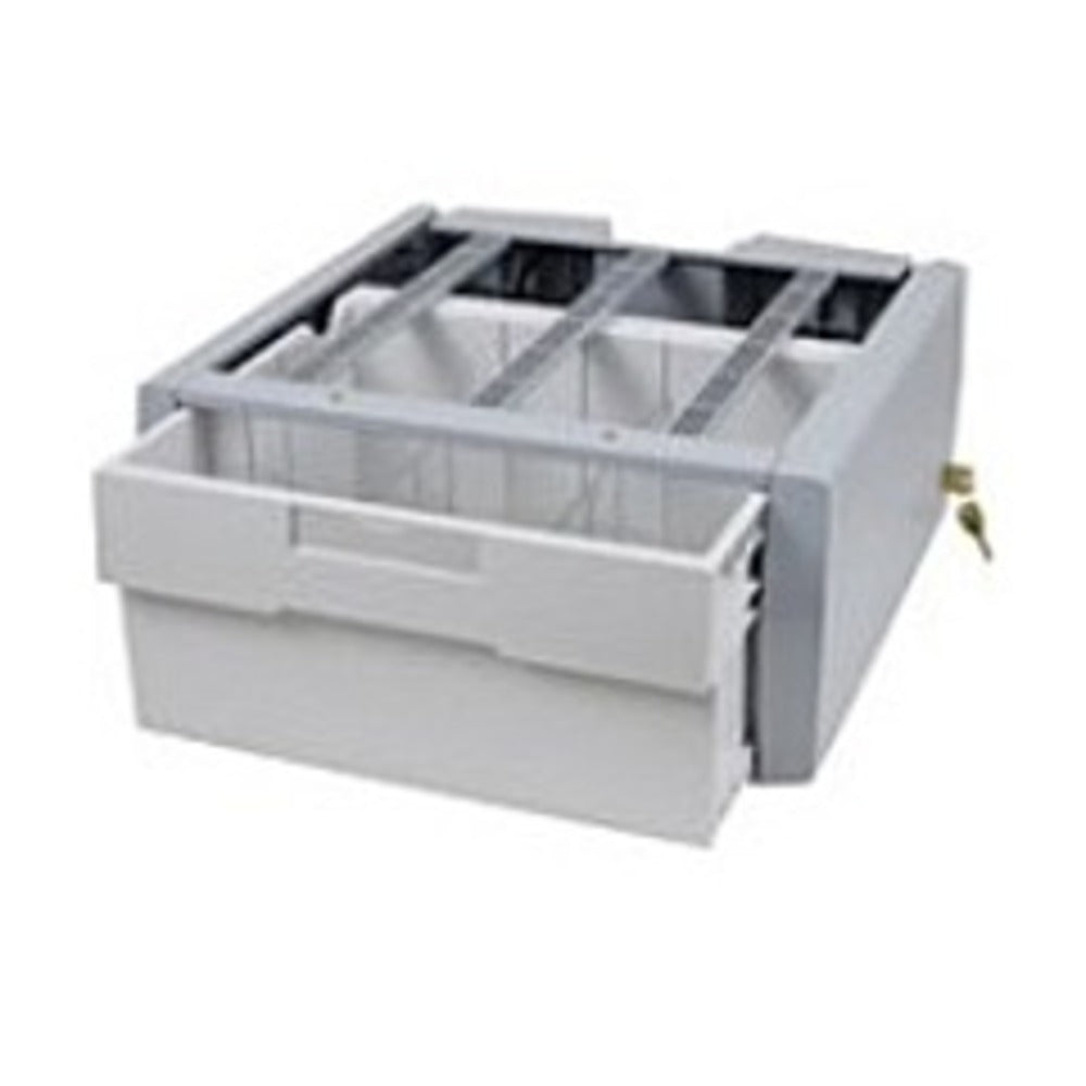 Ergotron Sv Supplemental Storage Drawer, Single Tall - 2.20 Lb Weight Capacity - 18 Length X 17 Width X 9.5 Height - Gray, White