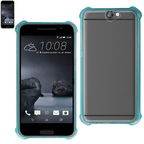 Reiko Htc One A9 Clear Bumper Case With Air Cushion Protection In Clear Navy